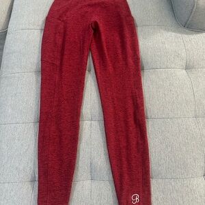 Bombshell Sportswear Crimson Leggings
